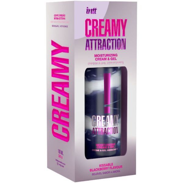 Крем-гель для тіла Intt Creamy Attraction Blackberry, 100 мл IN16387 фото