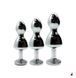 Анальна пробка Wooomy Lollypop Double Ball Metal Plug Red S, металева SO7416 фото 4
