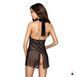 Пеньюар Passion TARANEE CHEMISE, чорний, L/XL EL13801 фото 2