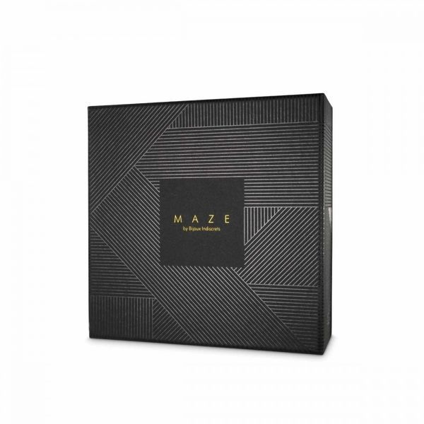 Портупея для панчох Bijoux Indiscrets MAZE, коричнева BJ0251 фото