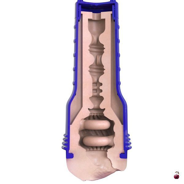 Мастурбатор-вагіна Fleshlight Boost Bang Light Medium Flesh, плаваючі кільця Turbo Tech SO8155 фото