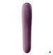Satisfyer Dual Kiss Wine Red: вакуумний вібратор з подвійною стимуляцією SO6115 фото 4