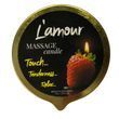 Масажні олії та лосьйони L amour Seductive Strawberry масажна свічка золота, 70 мл