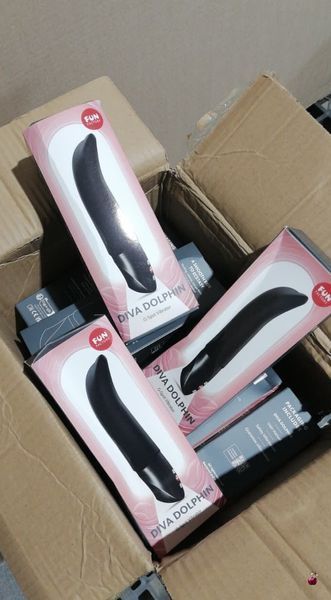 Спеціальна пропозиція: Вібратор Fun Factory Diva Dolphin Black SX3307-R фото
