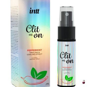 Спеціальна пропозиція: Збуджувальний спрей Intt Clit Me On Peppermint Cooling 12мл, 12 мл SO8392-R фото