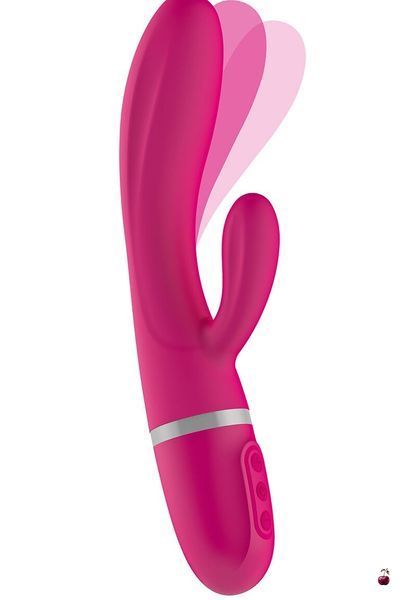 Liebe Bend It Plus Cerise вібратор-кролик з гнучкою конструкцією SX1586 фото