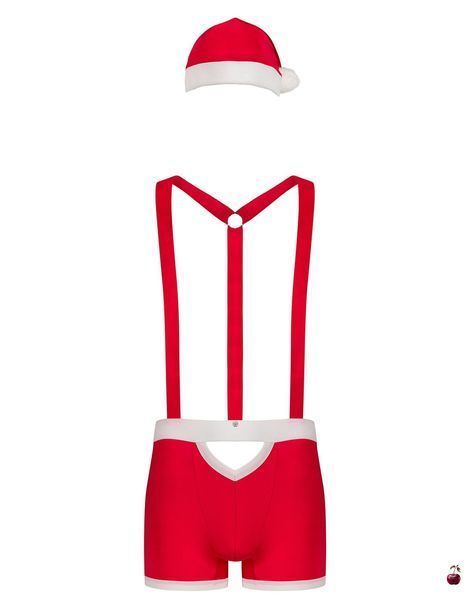 Еротичний костюм Санта-Клауса Obsessive Mr Claus S/M SO7294 фото