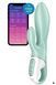 Смарт вібратор-кролик Satisfyer Air Pump Bunny 5+, м'ята SO6718-R фото 1