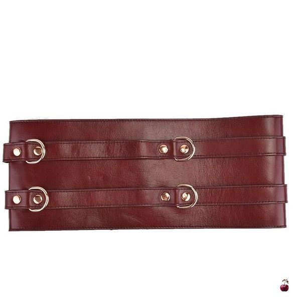 Фіксатор Liebe Seele Wine Red Waist Cuff, S SO9460 фото