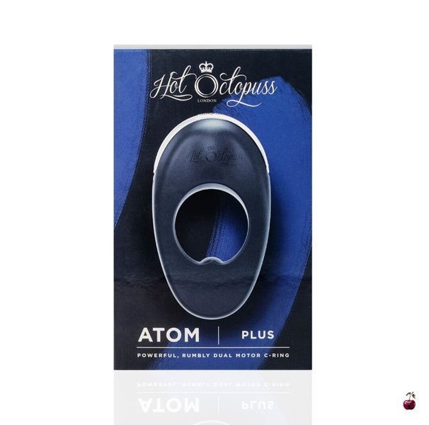 Ерекційне віброкільце Hot Octopuss ATOM PLUS з двома моторами для стимуляції SO8725 фото