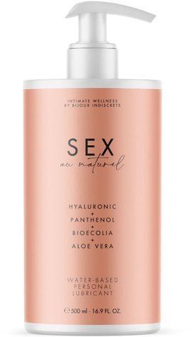 Лубрикант на водній основі Bijoux Indiscrets Sex Au Naturel, 500 мл BJ0387 фото