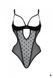 Еротичне боді Passion MARINA BODY, L/XL, чорний SO9717 фото 3