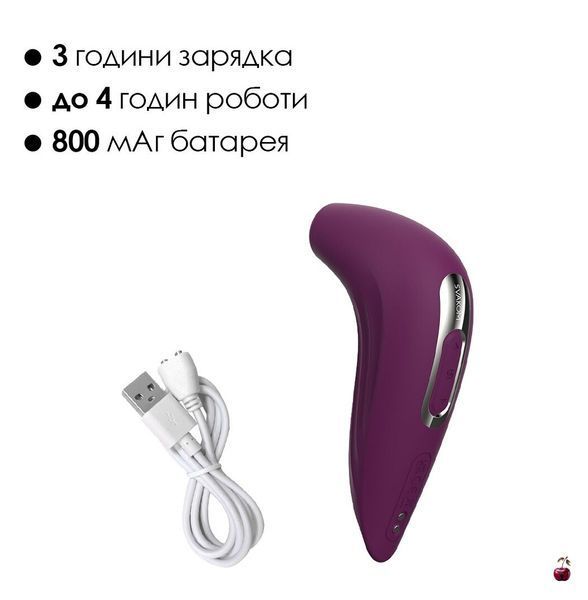 Вакуумний стимулятор клітора Svakom Pulse Union, білий SO6373 фото