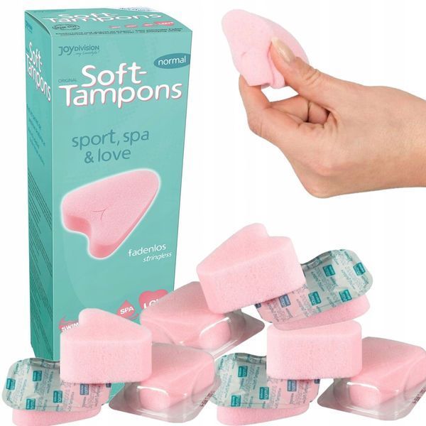 Тампони Soft-Tampons normal-dry (10 шт) JD12201 фото