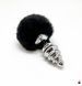 Анальна пробка з хвостом Alive Fluffy Twist Plug L SO6311 фото 2
