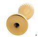 Анальна іграшка LOCKINK SEVANDA White Bunny-Tail Anal Pear-shape Plug з хутряним хвостом SX0868 фото 4