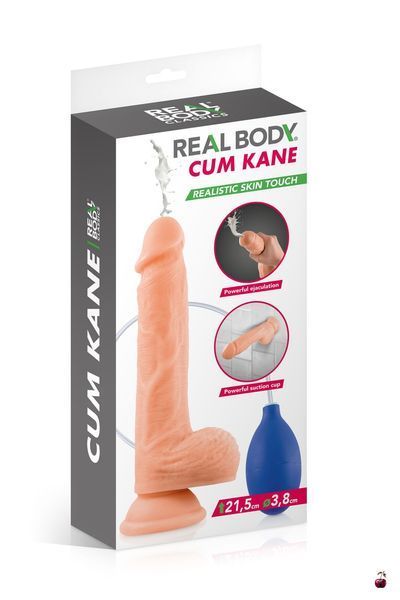 Cum Kane 21.5 см Real Body з еякуляцією SO7001 фото