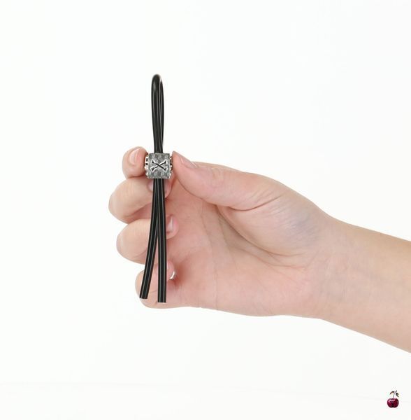 Ерекційне кільце-ласо LUX Active Tether Adjustable Silicone Cock Tie, силіконове SO6844 фото