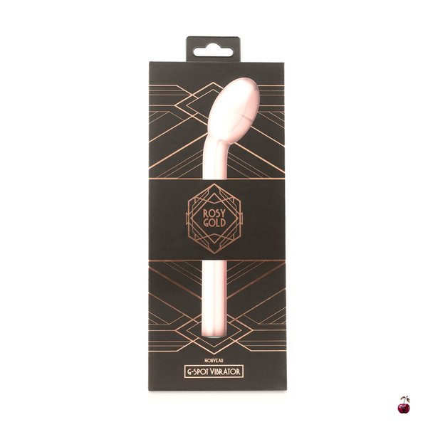 Вібратор для точки G Rosy Gold Nouveau G-spot Vibrator, стимуляція точки G SO4595 фото