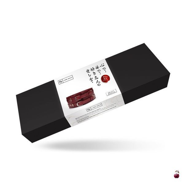 Фіксатор Liebe Seele Wine Red Waist Cuff, L SO9462 фото