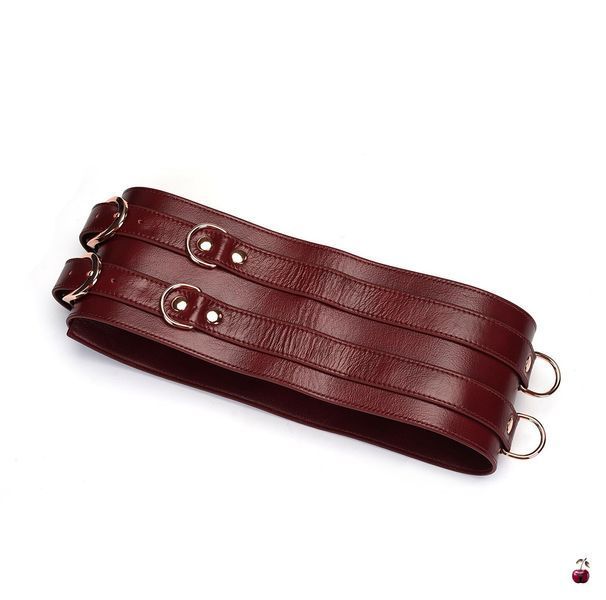Фіксатор Liebe Seele Wine Red Waist Cuff, L SO9462 фото