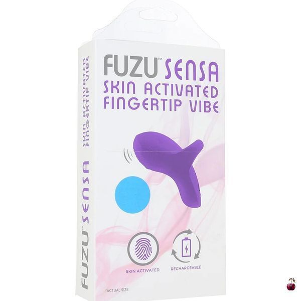 Насадка на палець FUZU Sensa Skin Activated Fingertip Vibe, синій SX2743 фото