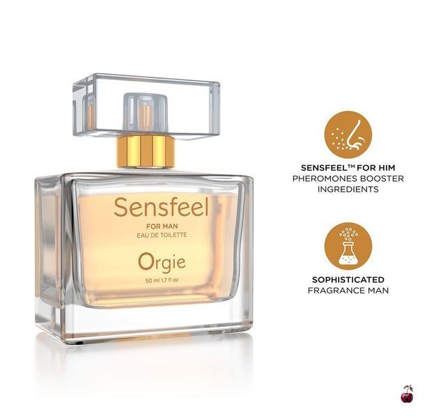 Чоловічі парфуми з феромонами Orgie Sensfeel for Man (50 мл), цитрусово-деревний SX1539 фото
