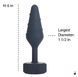 Анальні іграшки Lux Active Twist Plug Large Blue SX3927 фото 4