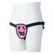 Трусики для страпона з кільцями HARNESS PINK T111667 фото 1