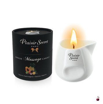 Масажні олії та лосьйони Plaisirs Secrets Pineapple Mango масажна свічка 80 мл SO1852 фото