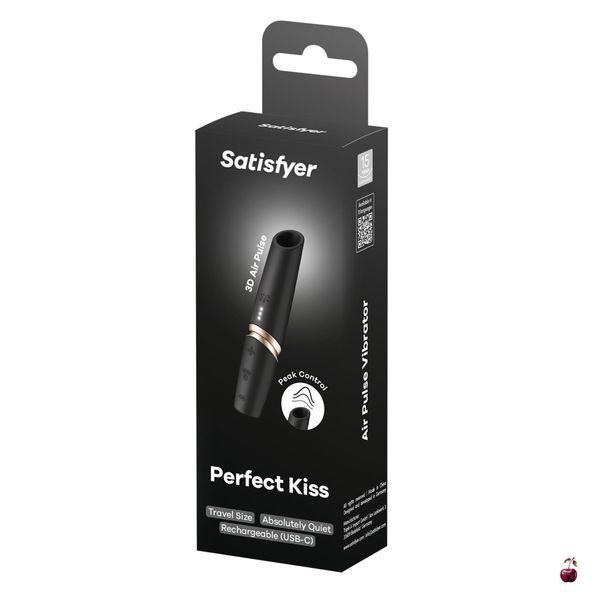 Вакуумний стимулятор Satisfyer Perfect Kiss, магнітна технологія 3D Air Pulse SX2161 фото
