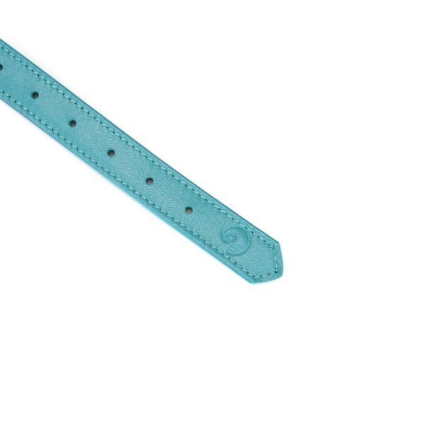 Маска Liebe Seele Blue Lamb Leather Blindfold with Velvet Lining SX4841 фото