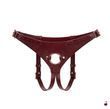 Трусики для страпона Liebe Seele Wine Red Harness, винний