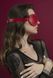 Маска BDSM Feral Feelings Blindfold Mask, червона SO3416 фото 1