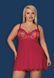 Пеньюар Obsessive Rosalyne babydoll, L/XL 410672 фото 7
