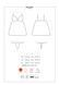 Пеньюар Obsessive Rosalyne babydoll, L/XL 410672 фото 9