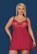 Пеньюар Obsessive Rosalyne babydoll, L/XL 410672 фото 8