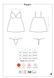 Пеньюар Obsessive Rosalyne babydoll, L/XL 410672 фото 10
