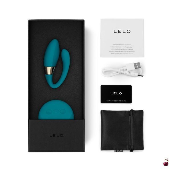 Вібратори для пар LELO Tiani Duo Ocean Blue, з двома моторами SX1293 фото