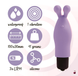 Насадка на палець FeelzToys Magic Finger Vibrator, пурпурова SO4435 фото 5