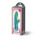 Мінівібратор-кролик Fun Factory AMORINO Aquamarine зі стрічкою, силікон SX4303 фото 17