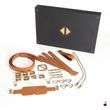 Аксесуари BDSM LOCKINK Bondage & Restraint Set, натуральна шкіра SX0822 фото