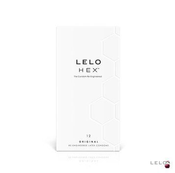 Презервативи Lelo HEX Condoms Original, 12 шт SX1294 фото