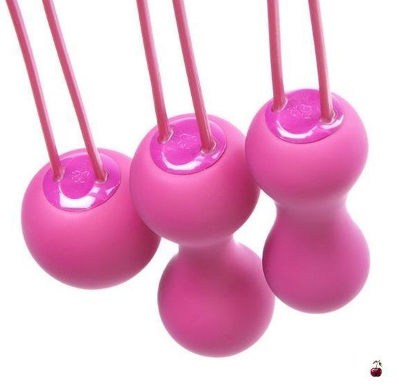 Набір вагінальних кульок Je Joue Ami Fuchsia, силікон SO3044 фото