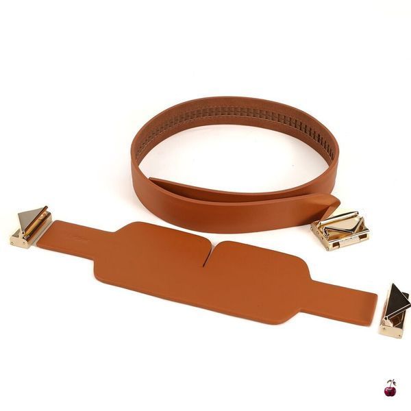 Аксесуари BDSM LOCKINK Bondage & Restraint Set, натуральна шкіра SX0822 фото