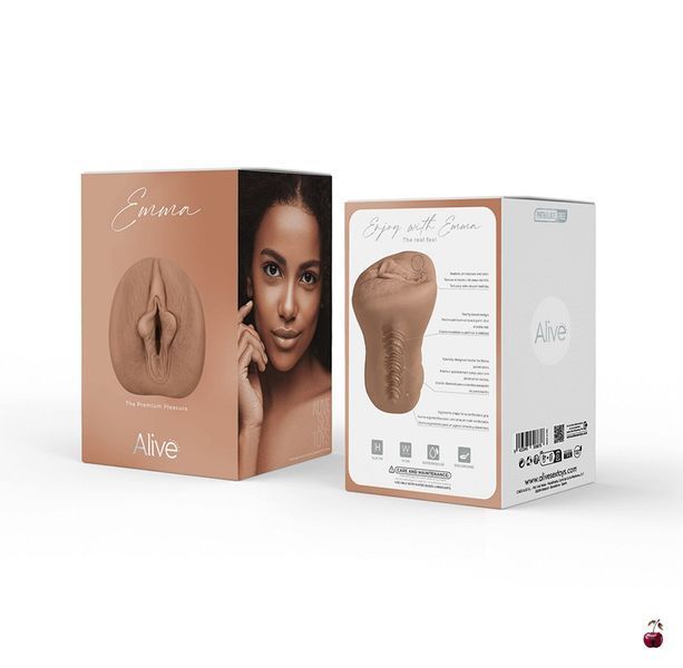 Мастурбатори Alive Emma Super Realistic Masturbator M Caramel: відчуй реалізм SX3131 фото