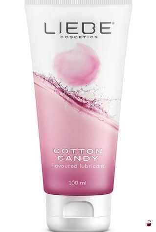 Смаковий (оральний) лубрикант Liebe Lubricant Cotton Candy на водній основі, 100 мл SX1592 фото