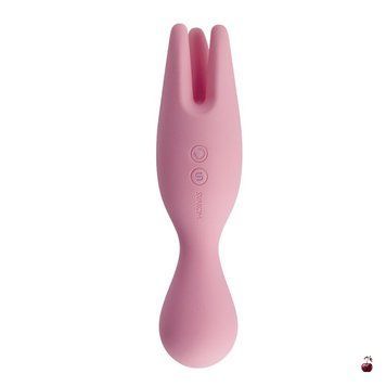Вібратор подвійний Svakom Nymph Pale Pink для чутливих зон SO4850 фото