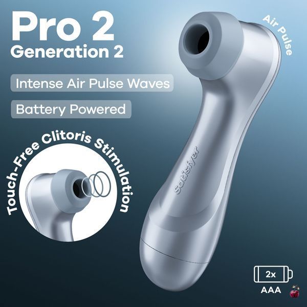 Вакуумний кліторальний стимулятор Satisfyer Pro 2 Generation 2 Battery Series SX3837-R фото