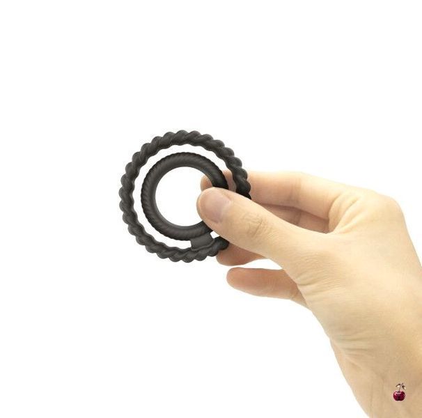 Ерекційне кільце Dorcel DUAL RING, подвійне SO5070 фото